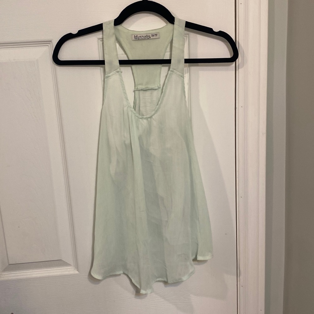 Blue notes tank
